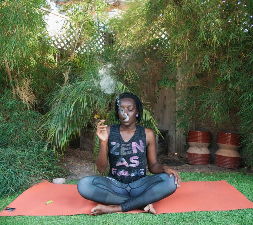 Weed Chat Yoga With Minelli HeyHelloHigh