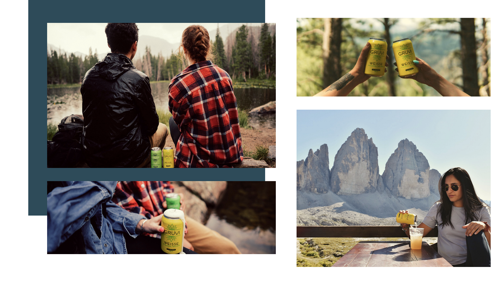 gruvi is a non-alcoholic beer brand for cannabis enthusiasts with an active lifestyle