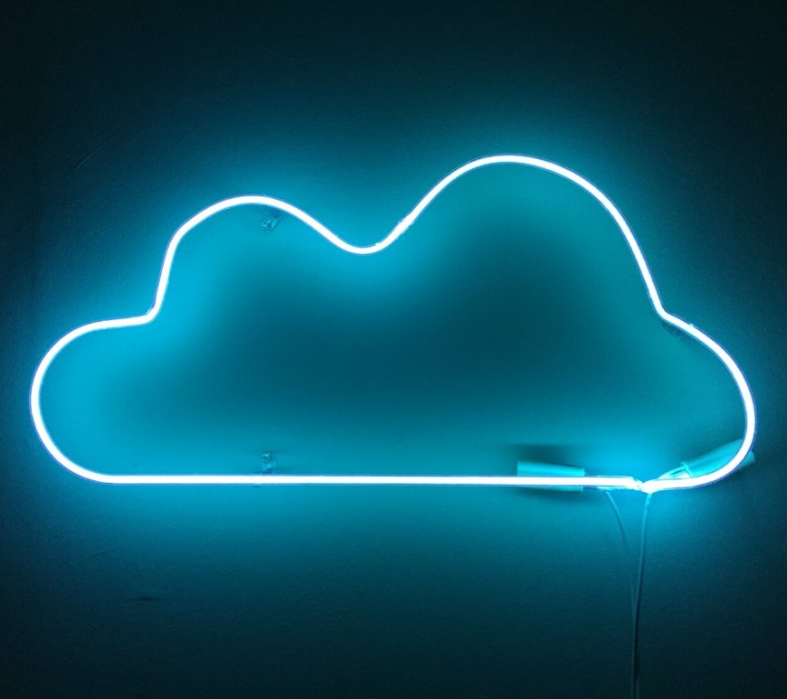 HeyHelloHigh Neon Sign Cloud